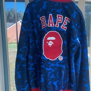 Bape x MItchell & Ness jacket size M